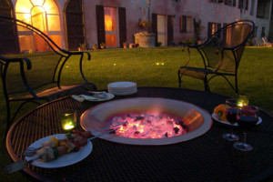 BBQ at Cascina rosa b&b, bed and breakfast in Monferrato