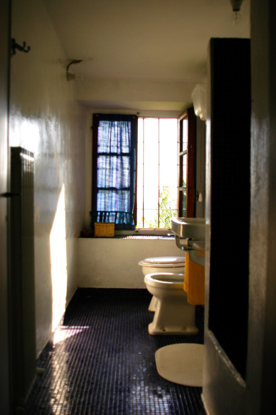Bathroom groundfloor - Cascina rosa b&b, bed and breakfast in Monferrato