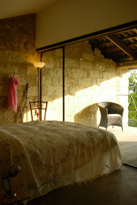 Rose bianche suite room glass - Cascina rosa b&b, bed and breakfast in Monferrato