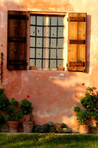 Window detail - Cascina rosa b&b, bed and breakfast in Monferrato